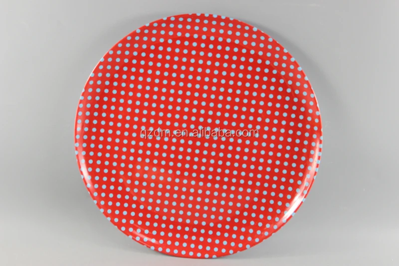 Factory supply good quality jubilant food plate dot print