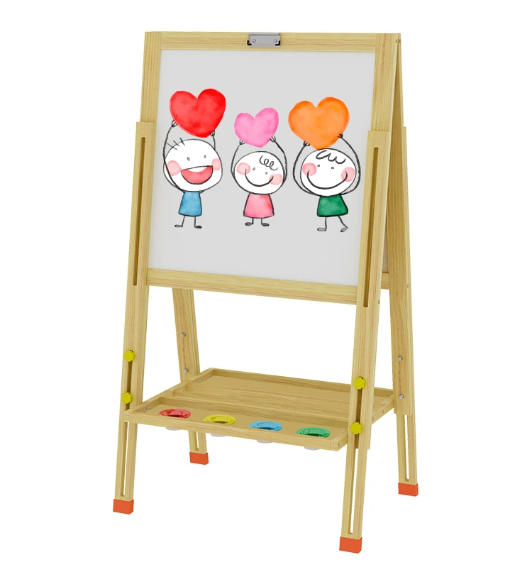 2019 批发儿童木制书写板,时尚儿童绘图白板