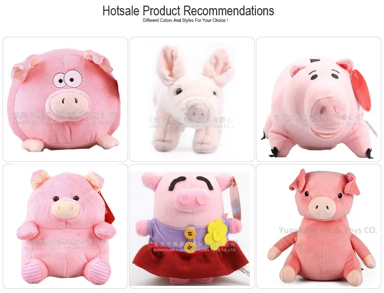 fluffy pig toy