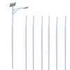 8M single arm octagon street light poles hot-dip-galvanized pole