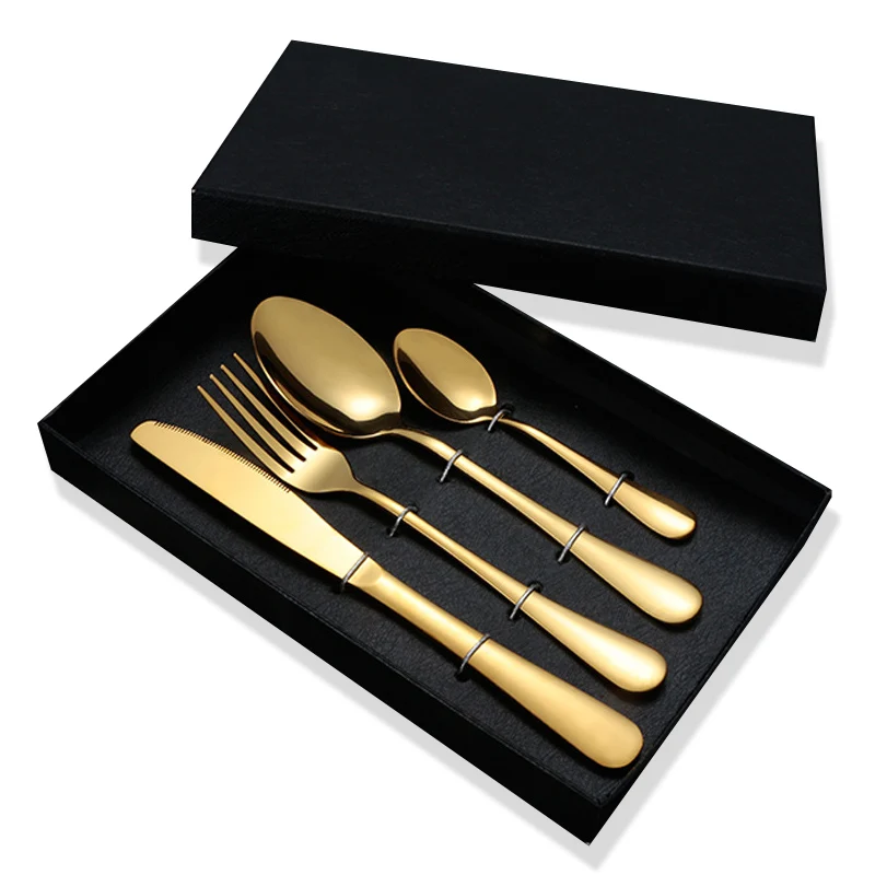 Wedding Stainless Steel Cutlery Gift Set With Box Packing Buy Cutlery