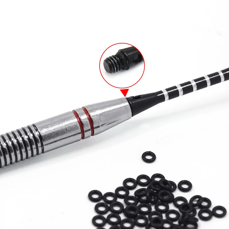 100 Pcs/lot Darts Pole Antislip Rubber Ring Gasket O Ring Non Slip For