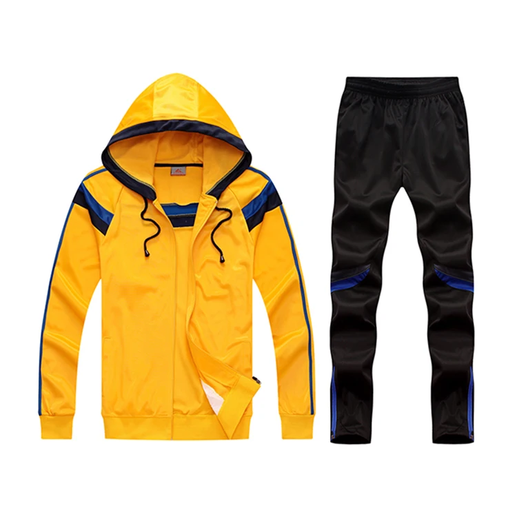 yellow tracksuit for men