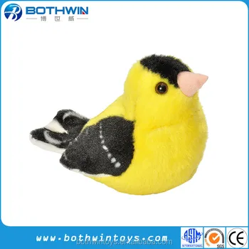 goldfinch stuffed animal