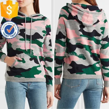 cashmere camo sweater