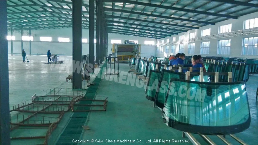 Sanken Glass Car And Bus And Auto Front Windshield Glass Machine Buy