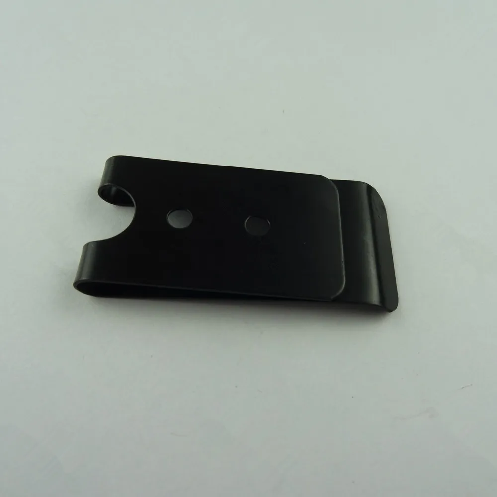 Oem Customized High Quality Black Powder Coating Spring Steel Belt Clip ...