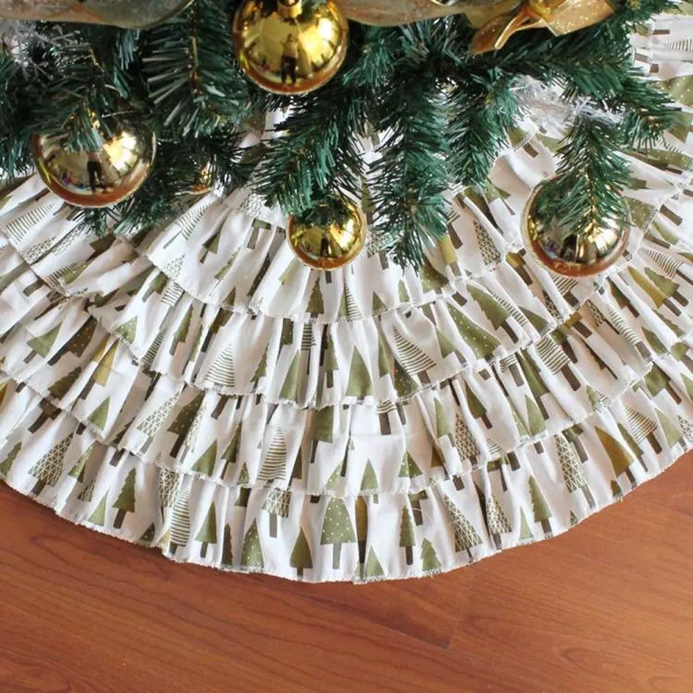 Get Quotations NIGHT GRING 36 Inch Christmas Decorations Burlap Ruffled Xmas Tree Skirt Get Quotations NIGHT GRING 36 Inch Christmas Decorations Burlap Ruffled Xmas Tree Skirt