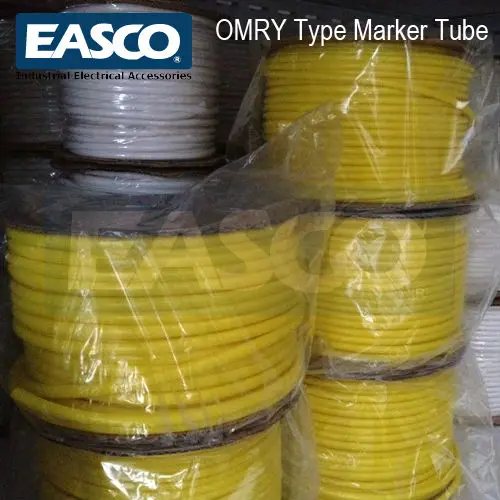Easco Yellow Pvc Tube Cable Marker Buy Pvc Tube Marker,Tube Cable