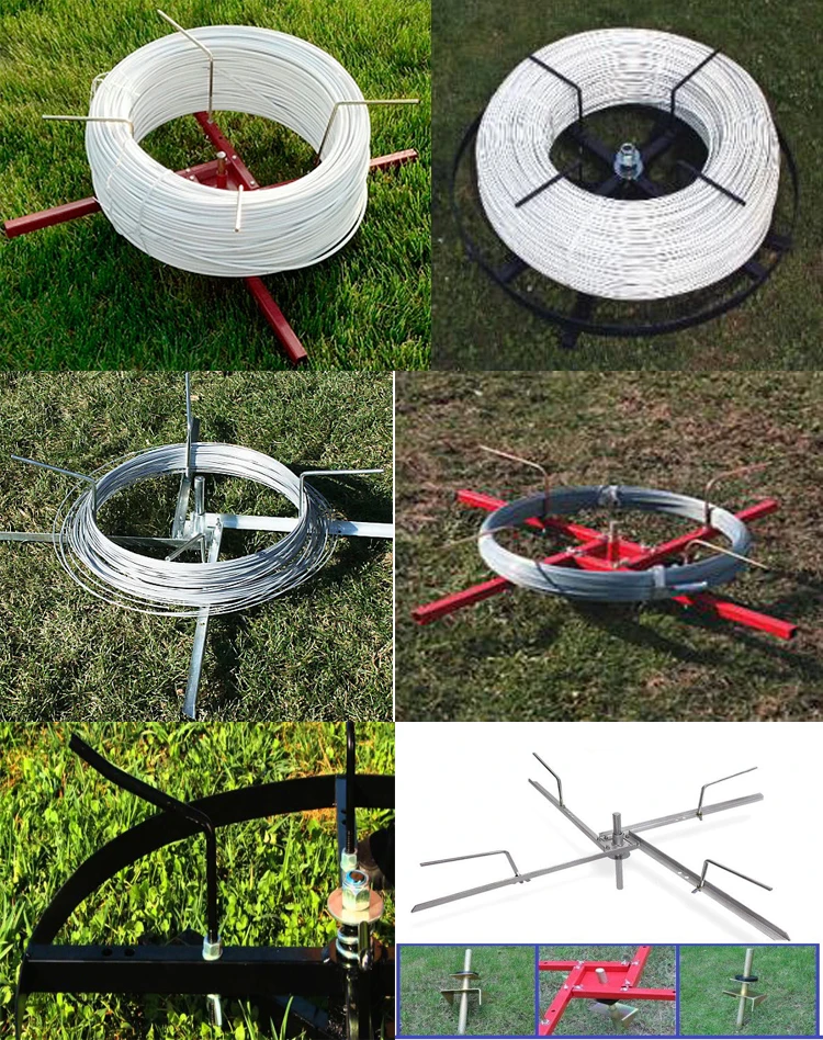 Wire Dispenser ** Folding Spinning Jenny For Electric Fence Steel Wire