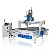 4 Axis Wood Cnc Router Machine Multi Spindles with Rotary Attachment For Bed Making Machinery