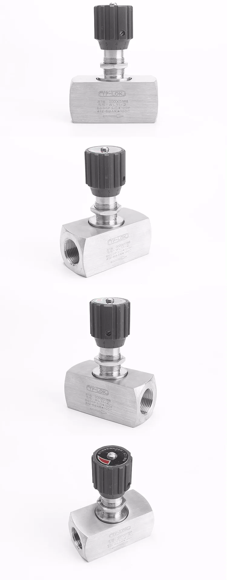 1/8 To 1/2 Inch One Way Hydraulic Needle Valve Buy One Way Needle