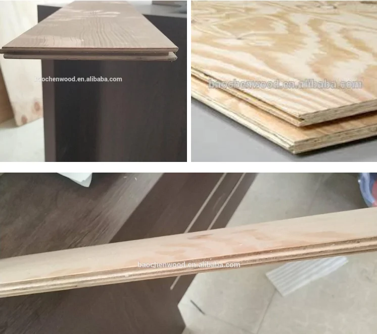 Full Pine E1 Glue Tongue & Groove Pine Plywood For Mezzanine Floors