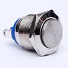metal 19mm momentary push start button mechanical push push on off switch waterproof