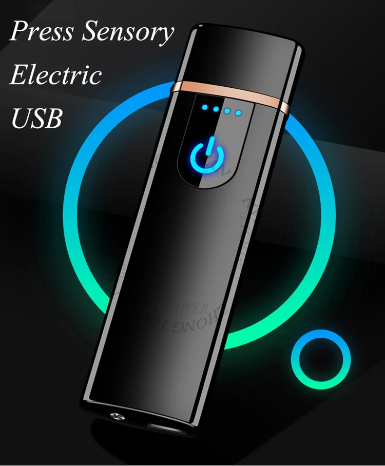 Wholesale Thin Replacement Electric Coil Lighter For Cigarette Metal