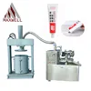 Semi-automatic silicone sealant filling machine aluminum tubes filling folding tail