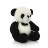 Free Shipping Wholesales 20cm Small Panda With Bow Plush Animal Stuffed Peluche Fabric Soft Toys for Children Gift Niuniu Daddy