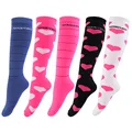 Ladies Girls Winter Ski Snowboarding Hiking Boot Socks Thermal Long Ski Snowboarding Hiking Boot Socks In