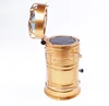 New arrival portable solar rechargeable led camping lantern with ceiling fan