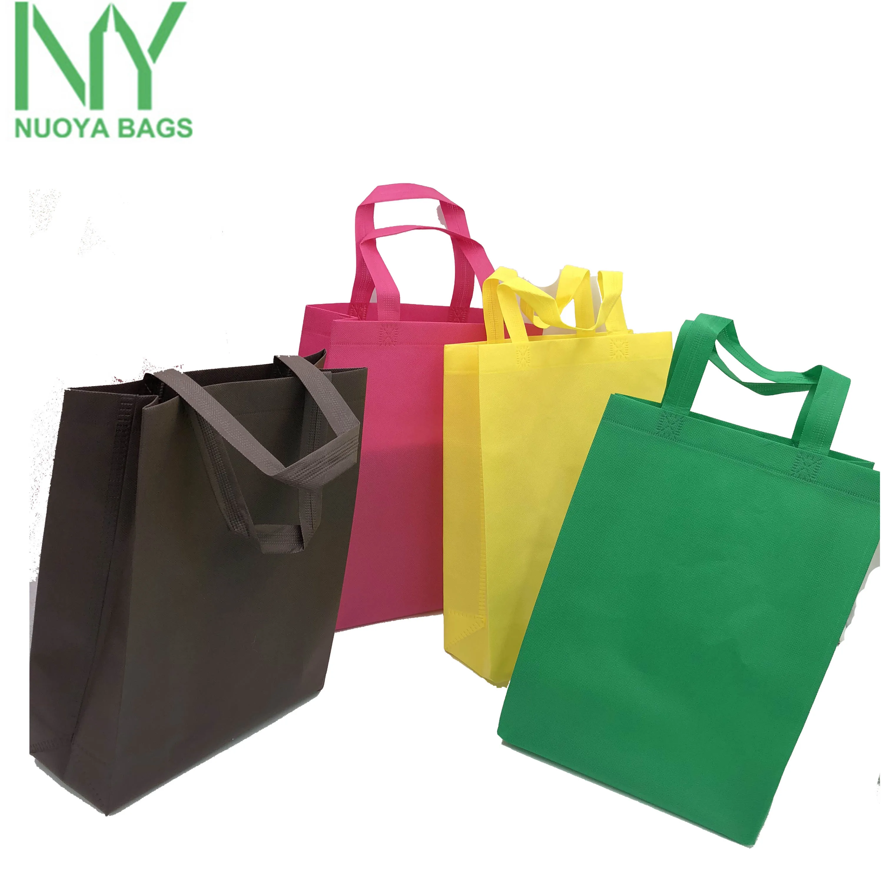 Customized Design Tote Eco Friendly Folding Reusable Nonwoven Grocery