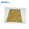 Customsized Marble/Granite, Wood grain, Solid color pattern PVC wall panel/cladding for house plans