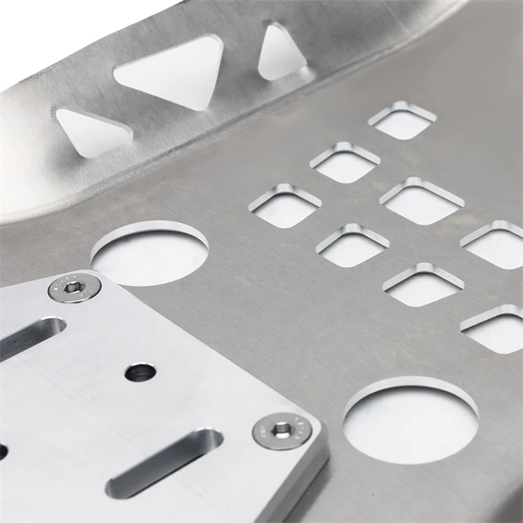 Aftermarket Aluminum Motorcycle Engine Protector Guard Bash Plates Skid
