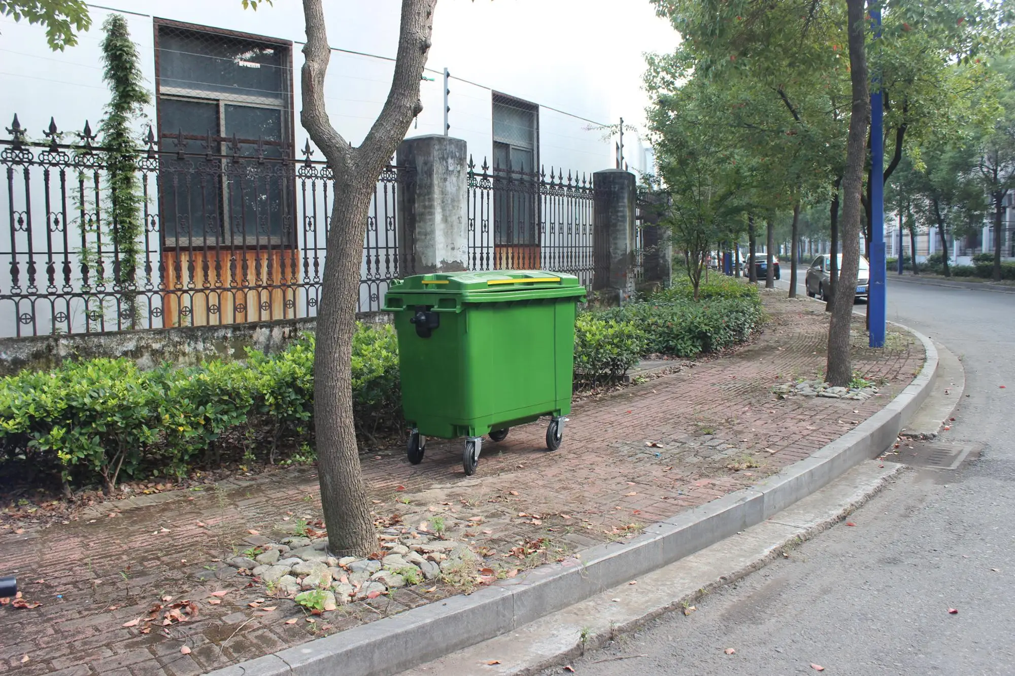 660l Outdoor Plastic Heavy Duty Wheelie Bin Rubbish Bin Plastic