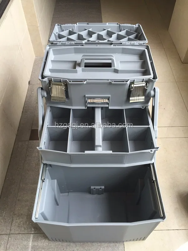 Gd5070 Stanley Style Stackable Plastic Large Multi Function Tool Box ...