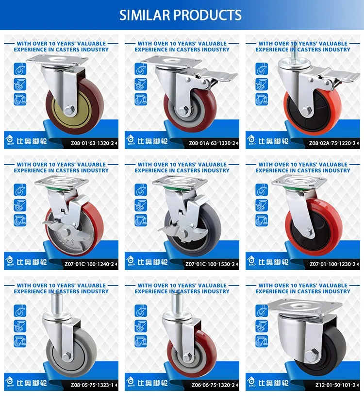 Material Casters & Wheels Strongway 6in Swivel HeavyDuty DualWheel