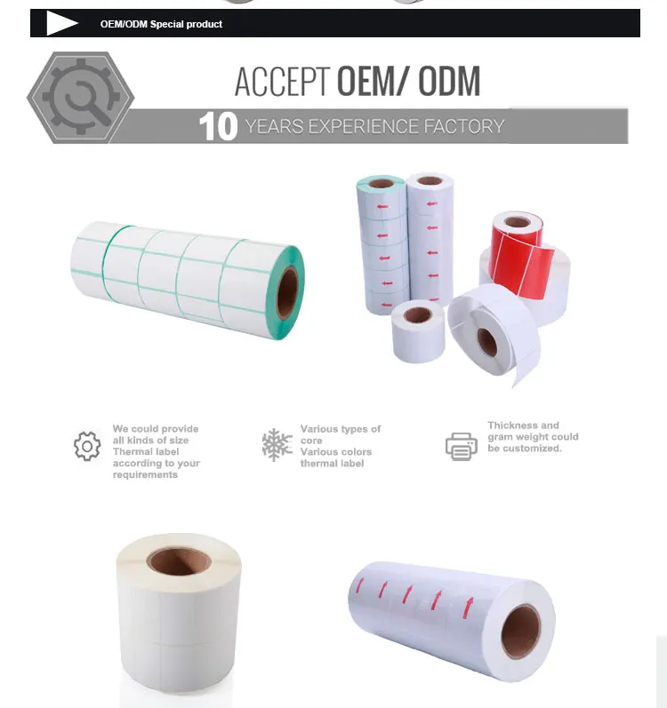 Printable Wholesale Strong Self Adhesive Plastic Label Wide Usage Paper PP PVC Paper Material
