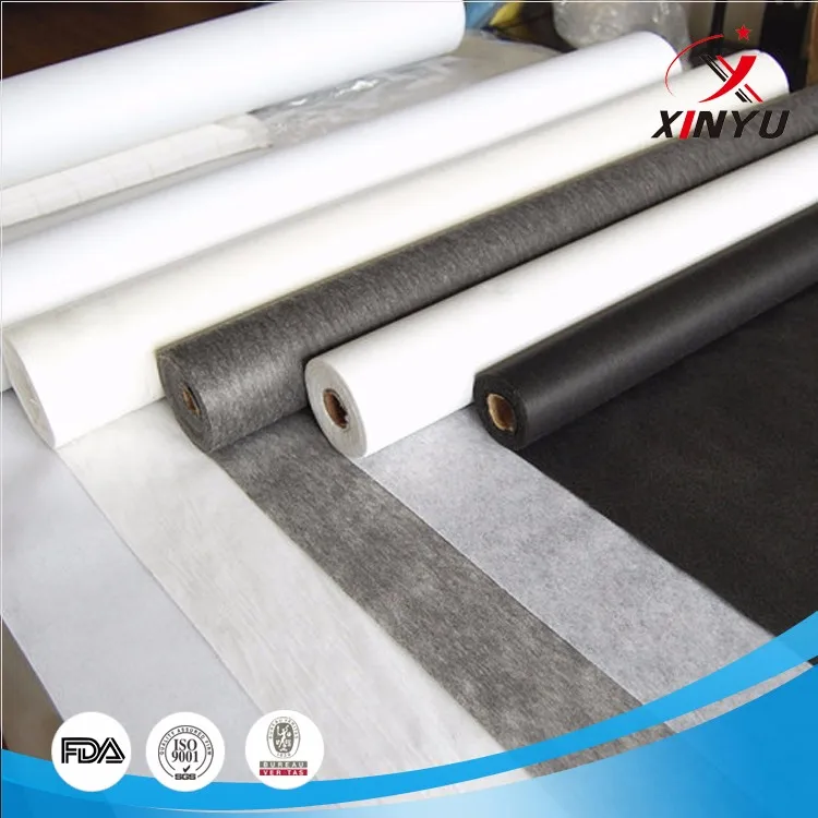 XINYU Non-woven Excellent non woven fusible interlining factory for embroidery paper-4