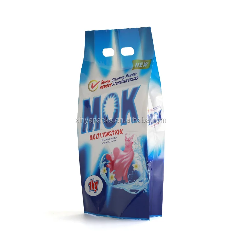 Custom Printed 500g/900g/1kg/1.5kg/2kg/3kg/5kg Laundry Detergent