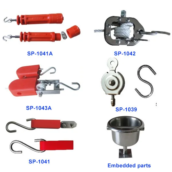 Swimming Pool Equipment Swim Lane Line Tightener Water Line Match