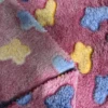 soft infant supplier wholesale custom newborn boy girl plush fleece flannel baby monthly