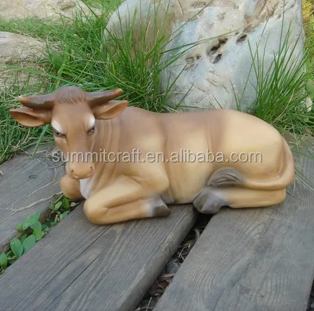 resin cow statue