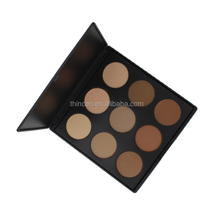 Make your own brand 9color contour waterproof face powder