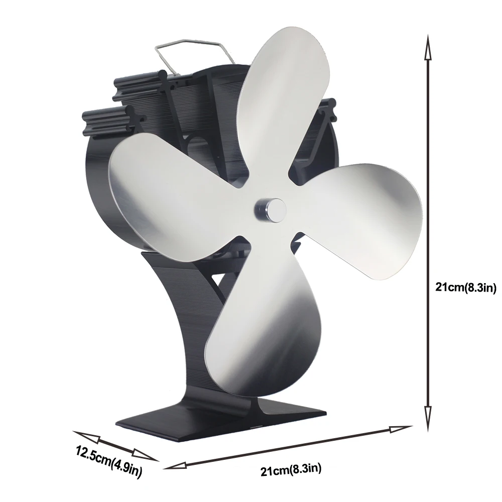 Panas Didukung Kayu Pembakaran Kompor Fan Untuk Kayu Pelet Gas Powered Fan Buy Gas Powered Fan