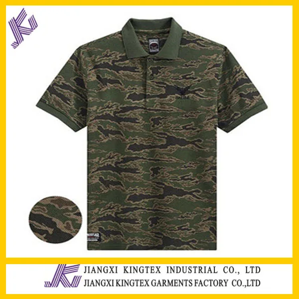 army green color fashion design 100%polyester men's plus size fit short sleeve t shirt polo and polo club t shirts