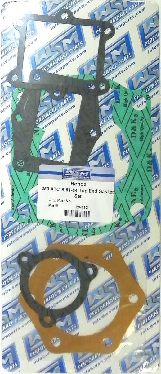 Wiseco Top End Gaskets Honda Odyssey 250 1981-1984