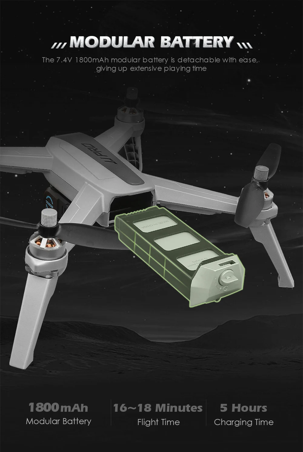 Jjpro Jjrc X5 Rc Dron Con Camara 1080p 5g Wifi Fpv Follow Me Quadcopter