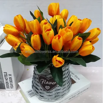 Nouveau Design Artificielle Petite Blanc Soie Tulipes Bouquet Fleur Buy Fleur De Tulipe En Verrefleur De Soie Tulipe Blanche Artificiellepetites