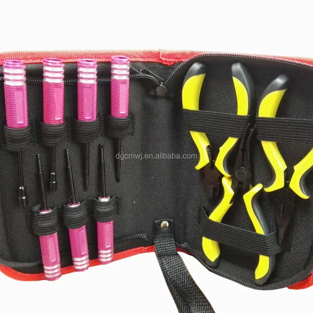 Allpurpose Multifunction 14 In 1 Radio Control Style Tool Bag Kit Set