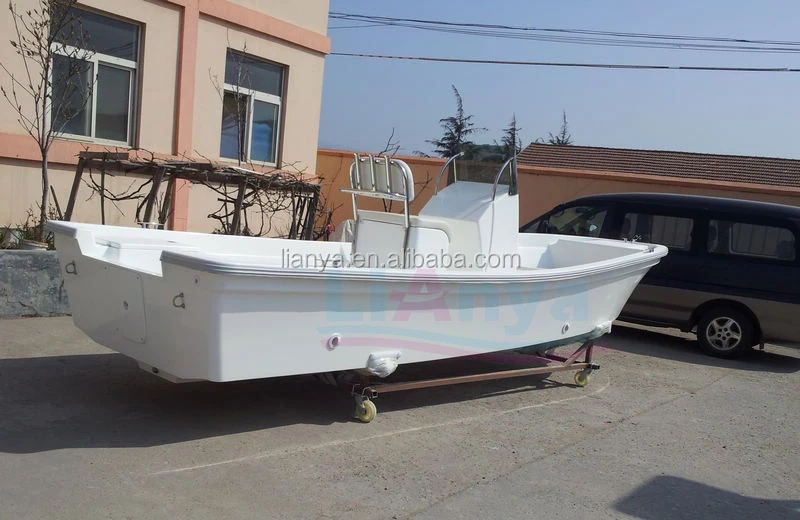 Liya Small Fishing Boat Dinghy Boats Fiberglass 5.8m Boats For Sale