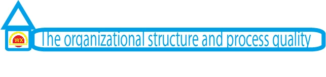 The organizational structure and process quality