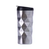 Stainless Steel Vacuum Flask 450ml Car Thermos Cup Coffee Milk Travel Mug ,thermo milk bottle , mini coffee cup