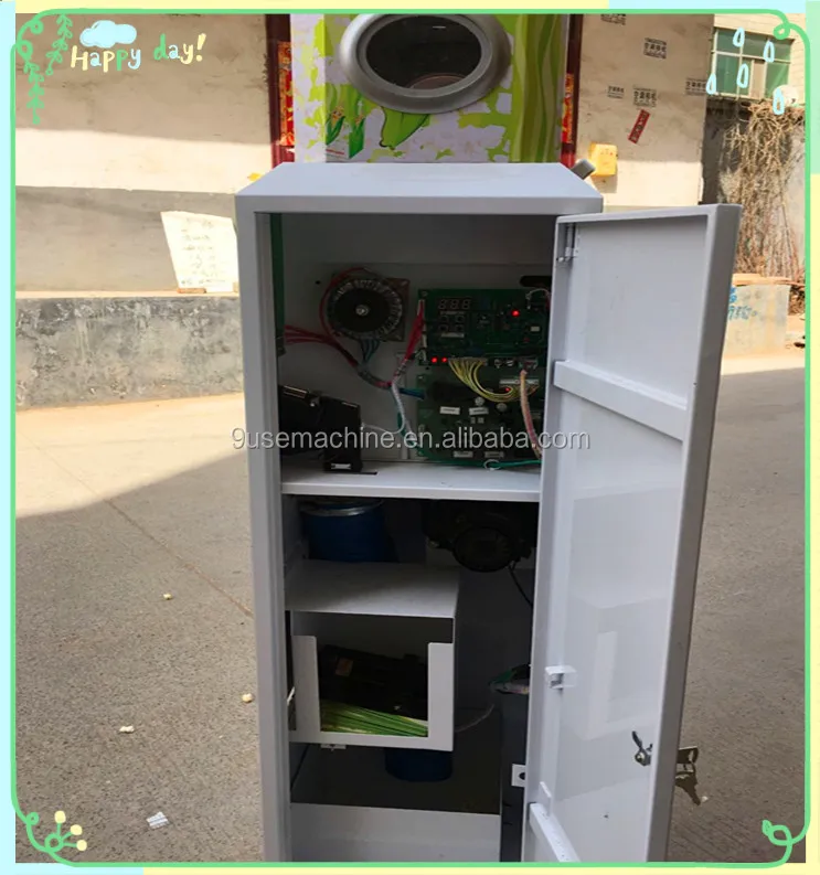 big capacity coin-operated popcorn machine