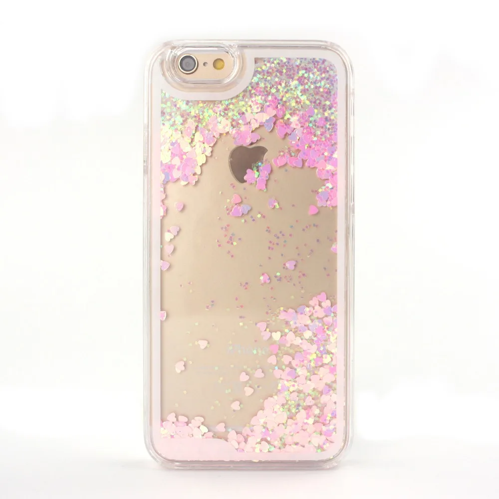 Flow Liquid Quicksand Back Cover Cases For Iphone 6sbling Phone