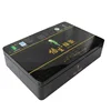 promotion rectangular 2 pieces mooncake packing tin cake can