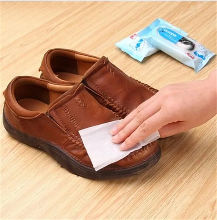 Promotional Household Wet Wipe Shoes Cleaning Wet Tissue Leather Sofa
