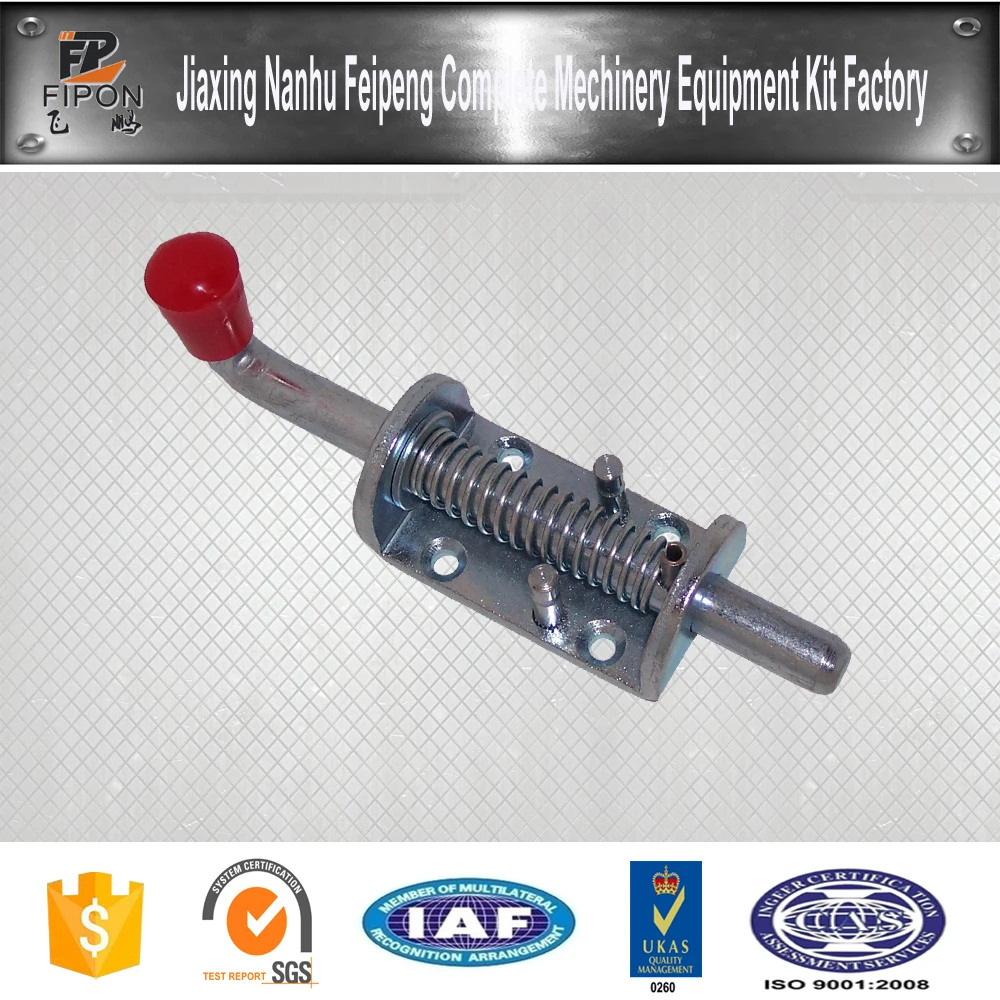 Trailer Spring Bolt Shoot Bolt Latch Spring Bolt Latch Spring Loaded